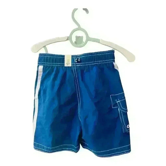 NWT The Childrens Place Blue Baby Boys Swim Shorts size 24 months - Picture 2 of 4